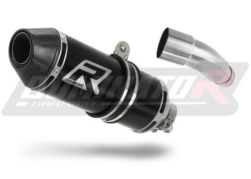 výfuk tlumič výfuku DOMINATOR HP3 černý pasuje na motocykl Kawasaki NINJA 125 Z125 2019   2023 2