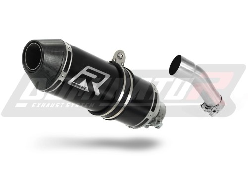 výfuk tlumič výfuku DOMINATOR HP3 černý pasuje na motocykl Kawasaki ZX250R 2008   2012 2