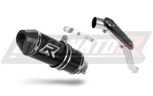 KTM RC 390 2017 - 2020 HI Level výfuk tlumič HP3 BLACK + dB killer