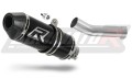 výfuk tlumič výfuku DOMINATOR HP3 černý pasuje na motocykl Triumph STREET TRIPLE 675 R / S / RS 2013   2016 2