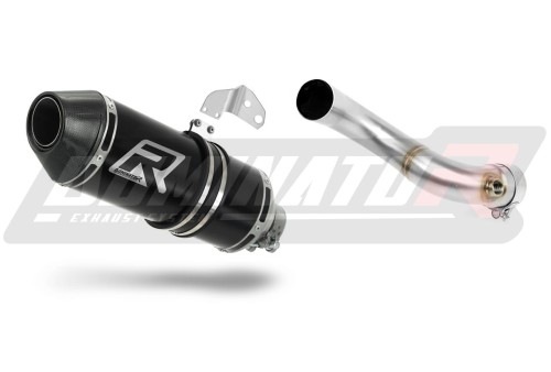 wydech tłumik DOMINATOR HP3 CZARNY pasujący do motocykla Yamaha XSR 900 2016 - 2021