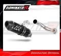 výfuk tlumič výfuku DOMINATOR HP3 černý pasuje na motocykl Yamaha XSR 900 2016   2021 2