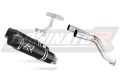 výfuk tlumič výfuku DOMINATOR HP3 černý pasuje na motocykl Yamaha FZ6 2006   2010 3