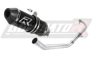 Yamaha YZF R125 2008 - 2013 Kompletní systém Svod výfuk tlumič HP3 BLACK + dB killer