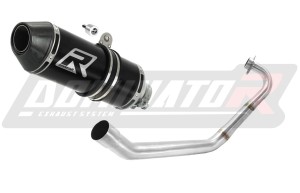 Yamaha YZF R125 2014 - 2018 Full system Svod výfuk tlumič HP3 BLACK + dB killer