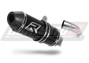 Yamaha YZF R3 2015 - 2018 výfuk tlumič HP3 BLACK + dB killer