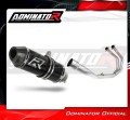 kompletní výfukový systém s tlumičem DOMINATOR Full System HP3 černý pasuje na motocykl Yamaha YZF R3 300 2015   2018 2