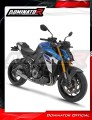 complete exhaust system with muffler DOMINATOR Full System titanium HP8 fits to Suzuki GSXS 1000 / 1000 GT / 950 2025  5