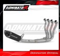 kompletní výfukový systém s tlumičem DOMINATOR Full System HP8 černý pasuje na motocykl Suzuki GSX S 1000 / 1000 GT / 950 2025  2