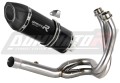 kompletní výfukový systém s tlumičem DOMINATOR Full System HP5 černý pasuje na motocykl Kawasaki ER 6 N / F 2012   2016