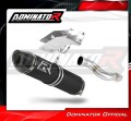 výfuk tlumič výfuku DOMINATOR HP2 černý pasuje na motocykl Kawasaki ZX6R 636 2007   2008 2