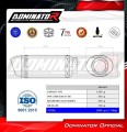 Kawasaki ZX6R 636 2007 2008 Exhaust Muffler Auspuff Sportauspuff Silencer Echappement Silencieux Scarico Scarichi Escape Toba de esapament Avgas Ljuddämpare Wydech Tłumik Carbon Tip HP2 Black Noir Nero Negro Svart Schwarz Negru Dominator 1