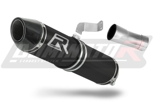 výfuk tlumič výfuku DOMINATOR HP2 černý pasuje na motocykl Triumph STREET TRIPLE 765 S / R / RS 2017   2022