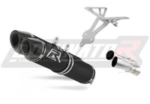 Ducati  749 2002 - 2006 výfuk tlumič HP2 BLACK + dB killer