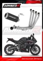 kompletní výfukový systém s tlumičem DOMINATOR Full System GP černý pasuje na motocykl Honda CBR 650 R / E Clutch 2024   2025 5