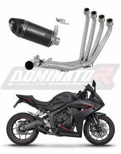 Honda CBR 650 R / E-Clutch 2024 - 2025 Full system Výfukové svody výfuk tlumič HP8 BLACK + dB killer