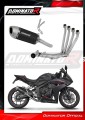 kompletní výfukový systém s tlumičem DOMINATOR Full System S6 černý pasuje na motocykl Honda CBR 650 R / E Clutch 2024   2025 5