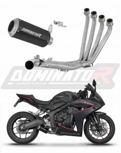 Honda CB 650 R / E-Clutch 2024 - 2025 Full system Svod výfuk tlumič GP BLACK + dB killer