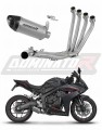 kompletní výfukový systém s tlumičem DOMINATOR Full System titanový HP8 pasuje na motocykl Honda CB 650 R / E Clutch 2024   2025 6