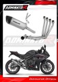 kompletní výfukový systém s tlumičem DOMINATOR Full System titanový HP6 pasuje na motocykl Honda CB 650 R / E Clutch 2024   2025 5