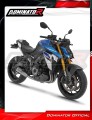 kompletní výfukový systém s tlumičem DOMINATOR Full System titanový HP8 pasuje na motocykl Suzuki GSX S 1000 / 1000 GT / 950 2021   2024 4