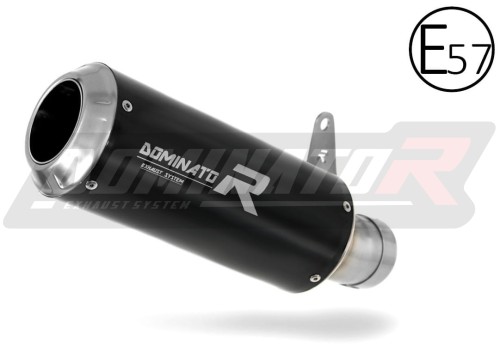 výfuk tlumič výfuku DOMINATOR homologovaný GP černý pasuje na motocykl Yamaha MT 10 2016   2020 3