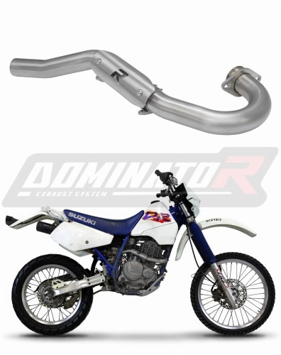 DR 350 výfuk SUZUKI svod sběrné potrubí mezisvod koleno bez PowerBomb 1990 - 1999 DOMINATOR x