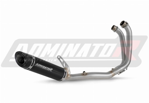 kompletní výfukový systém s tlumičem DOMINATOR Full System HP8 černý pasuje na motocykl Aprilia Tuono 457 2024   2025