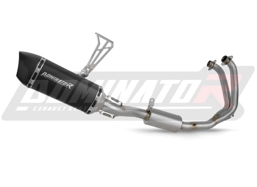 kompletní výfukový systém s tlumičem DOMINATOR Full System HP6 černý pasuje na motocykl Aprilia Tuono 457 2024   2025 3