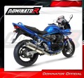 výfuk tlumič výfuku DOMINATOR homologovaný oválný pasuje na motocykl GSF 650 S BANDIT 2005   2006 4