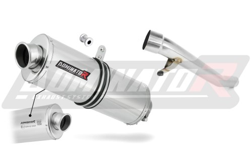 výfuk tlumič výfuku DOMINATOR homologovaný oválný pasuje na motocykl GSF 1200 BANDIT 2006   2007 4