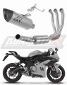 kompletní výfukový systém s tlumičem DOMINATOR Full System titanový HP8 pasuje na motocykl CF MOTO 675 SR R 2024   2026