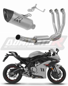 CF MOTO 675 SR-R 2024 - 2026 Kompletní systém Svod výfuk titanový tlumič HP8 + dB killer