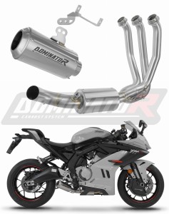 CF MOTO 675 SR-R 2024 - 2026 Full system Svod výfuk tlumič GPS + dB killer