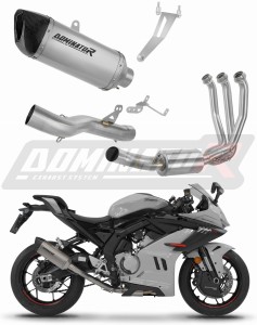 CF MOTO 675 SR-R 2024 - 2026 Full system Svod výfuk tlumič titanový HP6 + dB killer