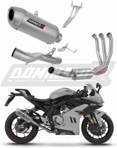 CF MOTO 675 SR-R 2024 - 2026 Full system Výfukové svody tlumič výfuku S6 + dB killer