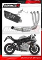 kompletní výfukový systém s tlumičem DOMINATOR Full System HP8 černý pasuje na motocykl CF MOTO 675 SR R 2024   2026 2