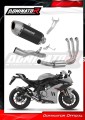 kompletní výfukový systém s tlumičem DOMINATOR Full System S6 černý pasuje na motocykl CF MOTO 675 SR R 2024   2026 2
