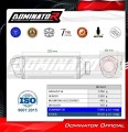 CF MOTO 675 SR R 2024 2025 Full System Motorcycle Muffler Auspuff Sportauspuff Silencer Echappement Silencieux Scarico Scarichi Escape Wydech Tłumik S6 Black Noir Negro Nero Dominator Exhaust System 5