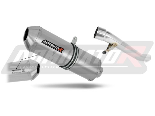 výfuk tlumič výfuku DOMINATOR homologovaný OVR pasuje na motocykl SUZUKI GSX 750 INAZUMA 1997   2003 2