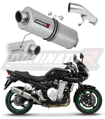 výfuk tlumič výfuku DOMINATOR homologovaný OV pasuje na motocykl GSF 1250 BANDIT 2007   2016 6