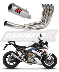 BMW S1000R 2021 - 2026 Full Exhaust System Collector Silencer GP + dB killer medium