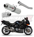 výfuk tlumič výfuku DOMINATOR homologovaný kulatý pasuje na motocykl Suzuki GSXF 600 1998   2006