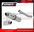 výfuk tlumič výfuku DOMINATOR homologovaný kulatý pasuje na motocykl Suzuki GSXF 600 1998   2006 3