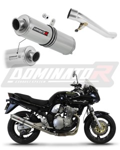 GSF 600 BANDIT EU Approved Exhaust Silencer ROUND 1995 - 1999
