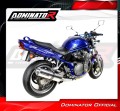 výfuk tlumič výfuku DOMINATOR homologovaný oválný pasuje na motocykl GSF 1200 BANDIT 2001   2005 4