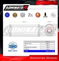 exhaust muffler DOMINATOR homologated road legal oval fits the motorcycle GSF 1200 BANDIT 2001   2005 5