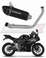 kompletní výfukový systém s tlumičem DOMINATOR Full System HP8 černý pasuje na motocykl Yamaha YZF R125 2019   2020