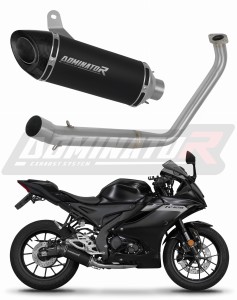 Yamaha YZF R125 2019 - 2020 Kompletní systém Svod výfuk tlumič HP8 BLACK + dB killer