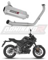 kompletny układ wydechowy z tłumikiem DOMINATOR Full System OV G2 pasujący do motocykla Yamaha MT 125 2021 - 2024